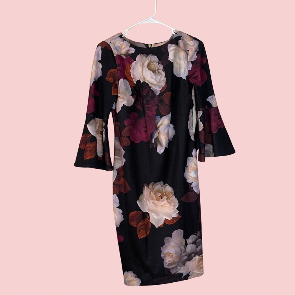 Floral Calvin Klein dress